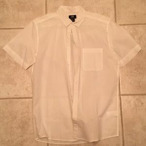 White H&M Button Up